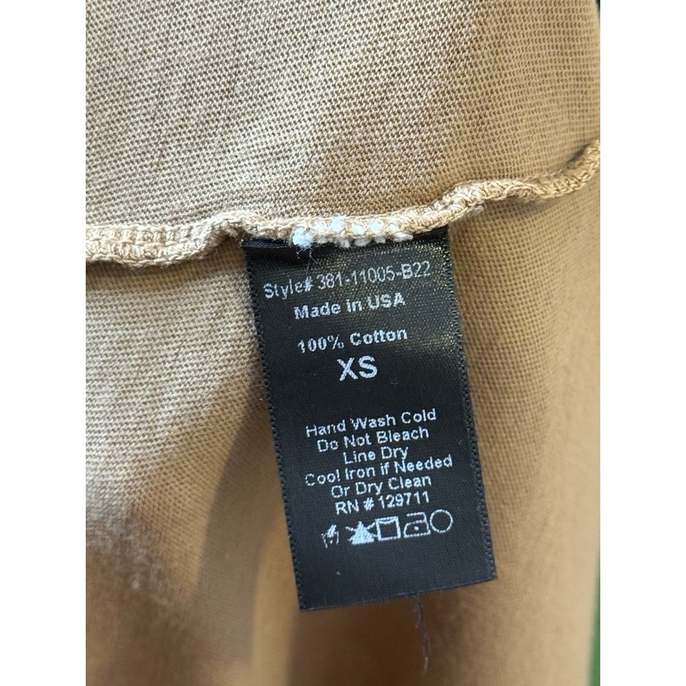 Jenni Kayne Shirt Womens XS 100% Cotton Crew Neck T-Shirt Made in USA - Picture 7 of 12